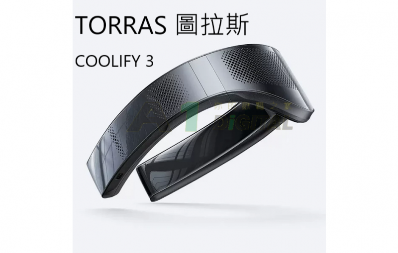 行貨 TORRAS Coolify 3 戴式冷氣風扇  黑色 1-2天出貨