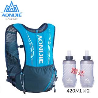 AONIJIE - 【奧尼捷】5L 超輕 越野包 跑步背包 馬拉松 戶外 運動 背包【贈送2個420毫升軟水樽】