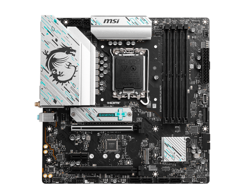 MSI B760M GAMING PLUS WIFI MATX (LGA1700)