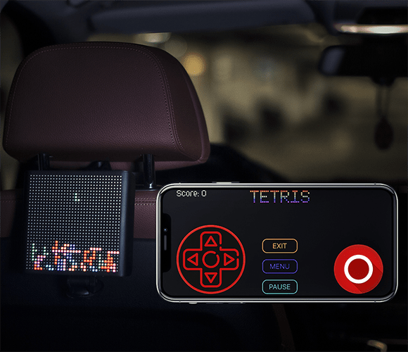 Mojipic 多功能語音控制 動態Emojis 車尾LED展示器