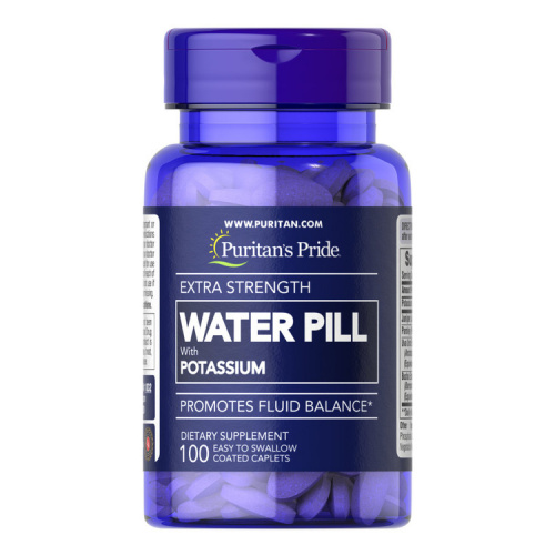 Puritan's Pride Water Pill™ 強效 消脂去水丸 (含鉀) [100粒]