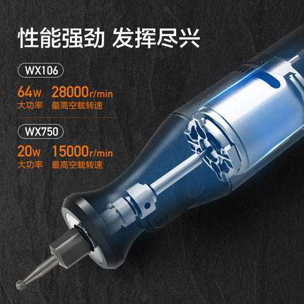 WORX WX750 4V小型電磨機