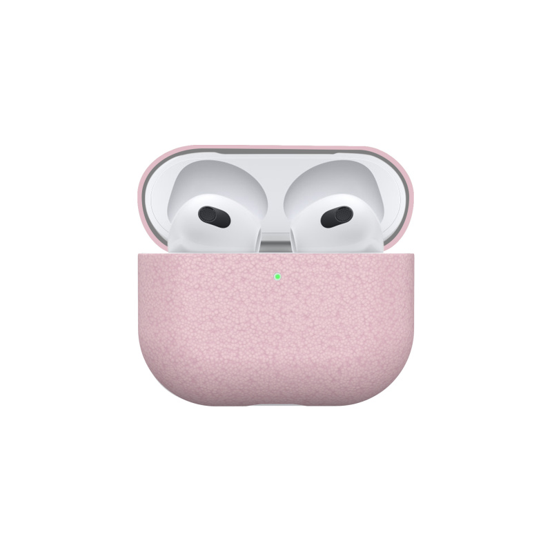 ARMOR AirPods Pro / AirPods 全真皮保護殼_芭蕾粉