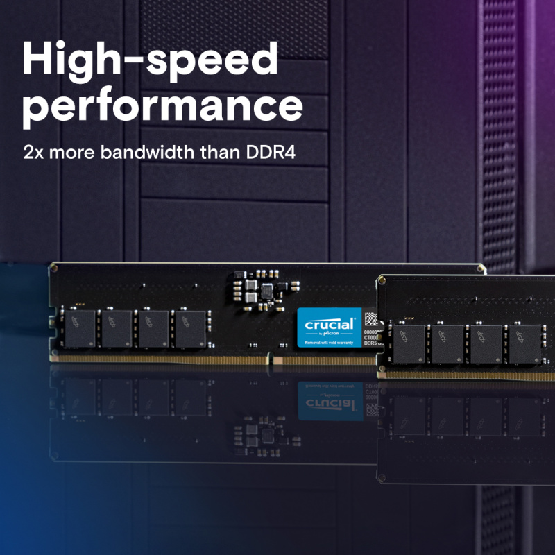 Crucial 32GB DDR5-5600 UDIMM - CT32G56C46U5