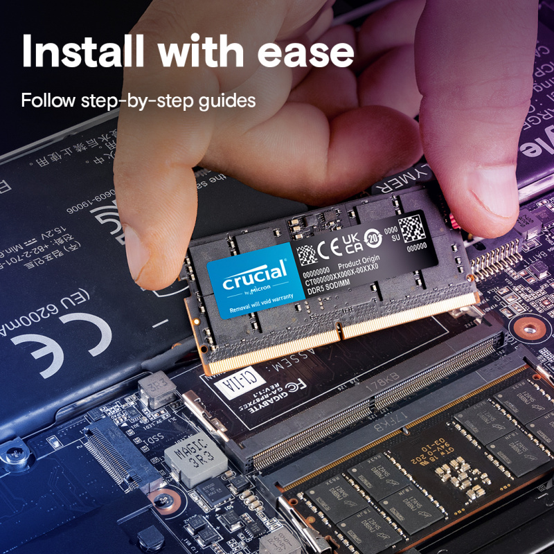 Crucial 48GB DDR5-5600 SODIMM - CT48G56C46S5