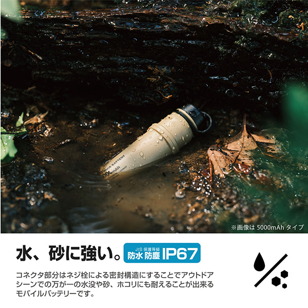 ［沙色現貨］日本品牌NESTOUT 軍事風戶外專用 外置充電器 10000mAh