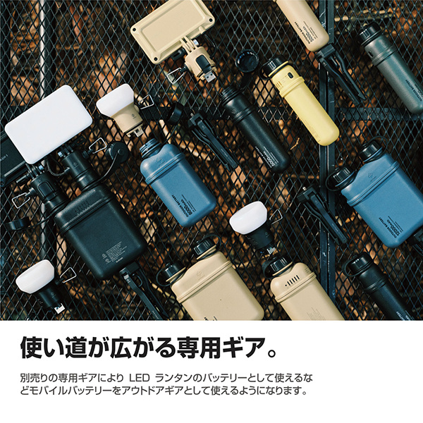 [沙色現貨] 日本品牌NESTOUT 軍事風戶外專用 外置充電器15000mAh
