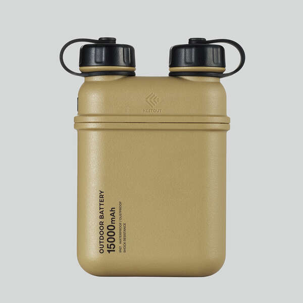 [沙色現貨] 日本品牌NESTOUT 軍事風戶外專用 外置充電器15000mAh