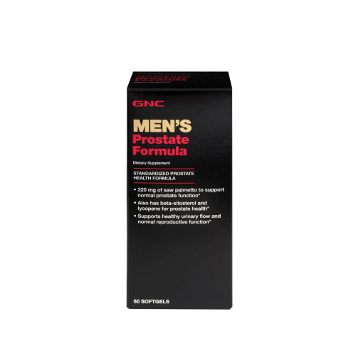 GNC 男士前列腺配方 Men’s Prostate Formula 60粒  [前列腺功能、健康的尿流、心血管健康]
