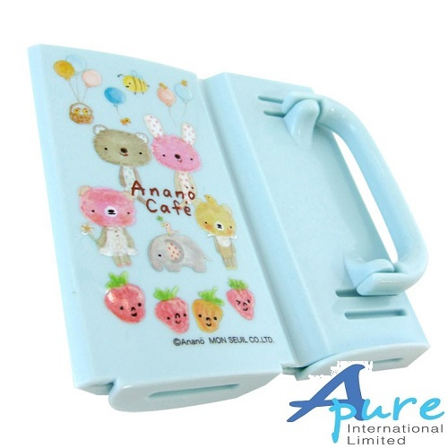 Anano Cafe-幼兒紙包飲料輔助器附手柄藍色(日本直送&日本製造)