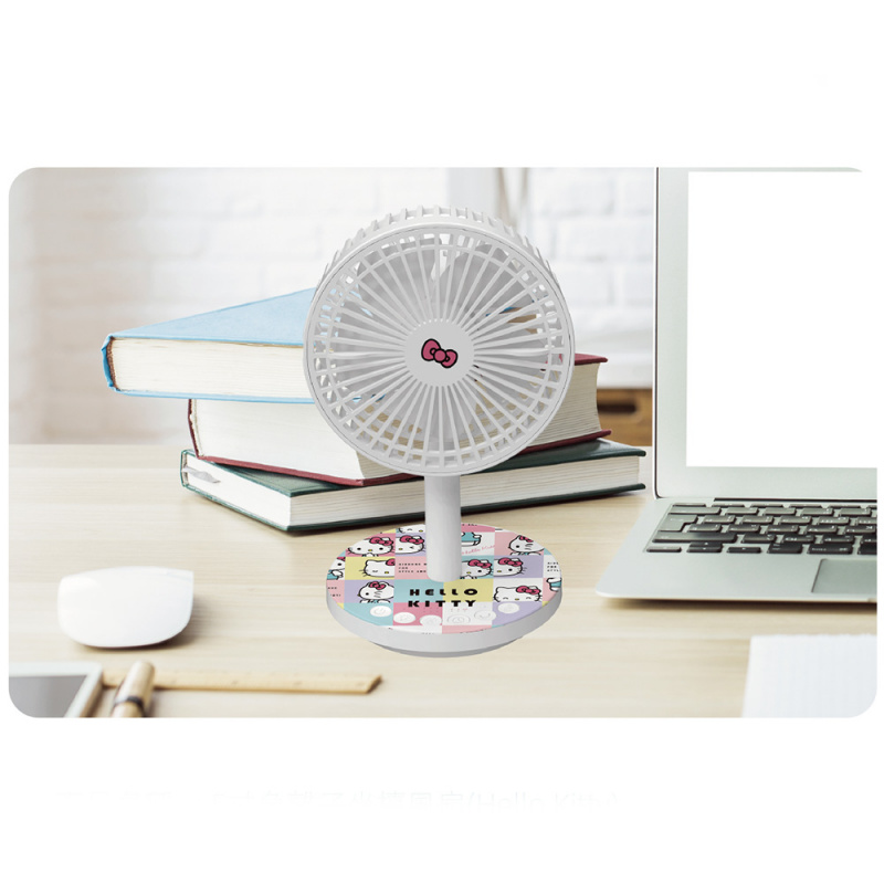 【最新上市 原裝正貨】JNC Hello Kitty 5寸負離子坐檯風扇