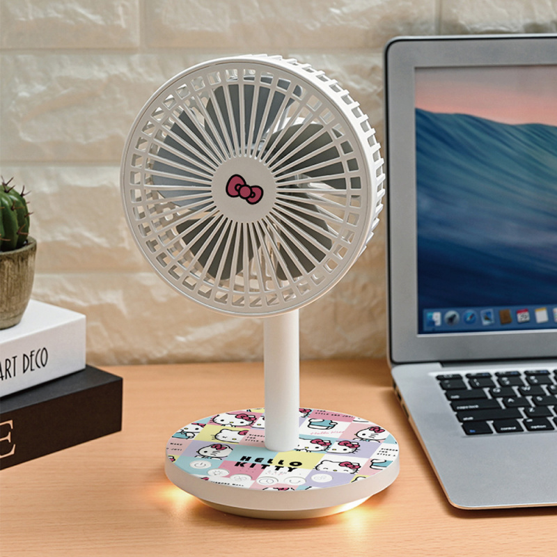 【最新上市 原裝正貨】JNC Hello Kitty 5寸負離子坐檯風扇