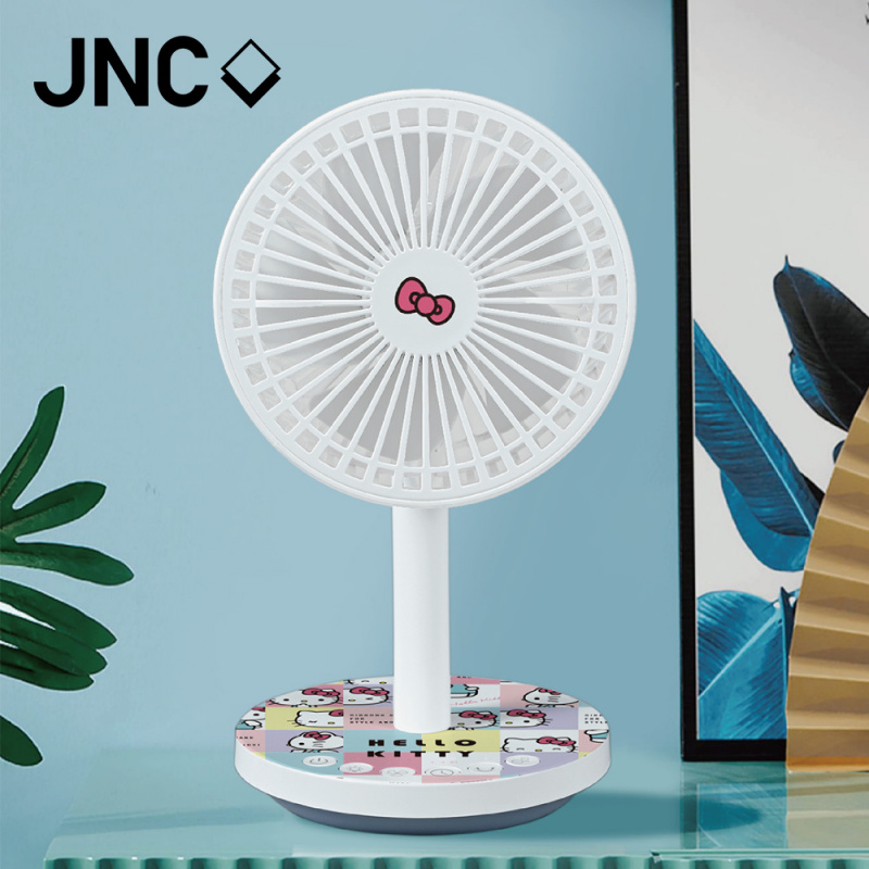 【最新上市 原裝正貨】JNC Hello Kitty 5寸負離子坐檯風扇