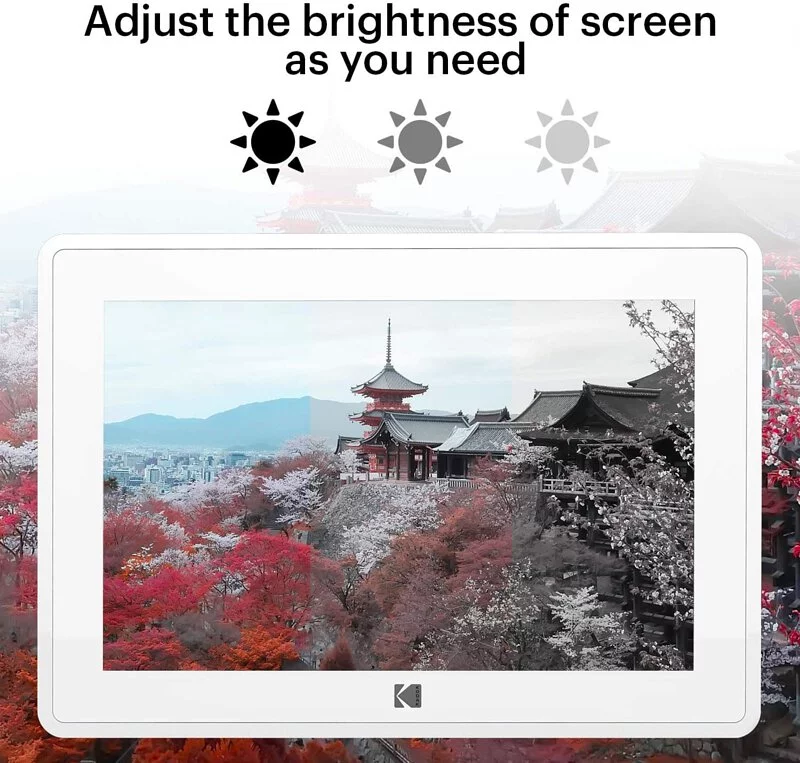 Kodak 10" inch WiFi Photo Frame 電子相架 RCF-106H【黑/白色】