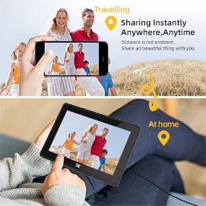 Kodak 10" inch WiFi Photo Frame 電子相架 RCF-106H【黑/白色】