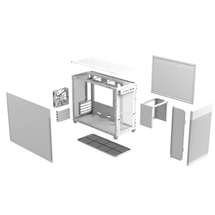 ASUS Prime AP201 Mesh MicroATX ( BLACK / WHITE ) ASUS Prime AP201 Mesh MicroATX ( BLACK / WHITE )