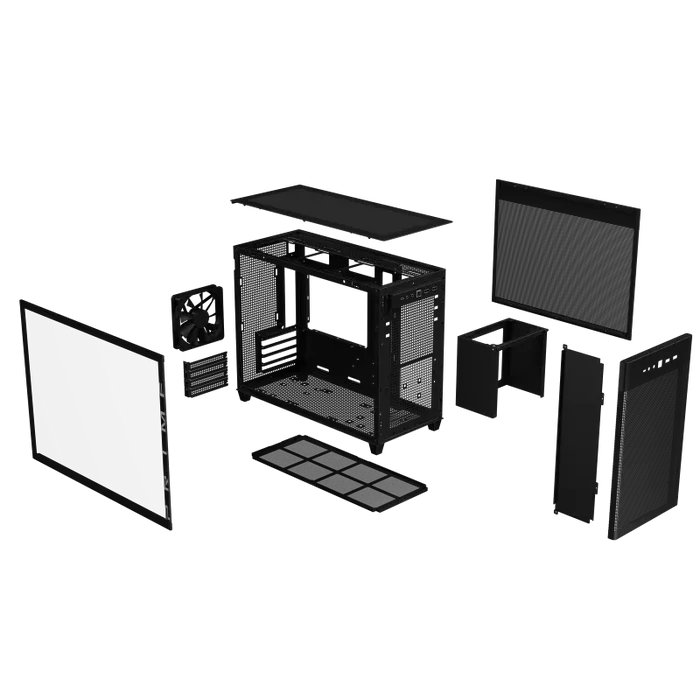 ASUS Prime AP201 Tempered Glass MicroATX ( BLACK / WHITE )