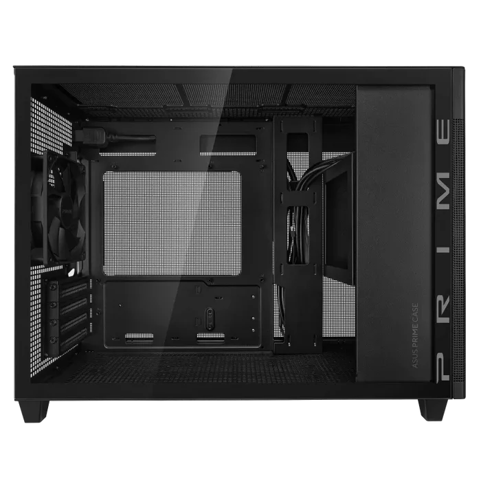 ASUS Prime AP201 Tempered Glass MicroATX ( BLACK / WHITE )