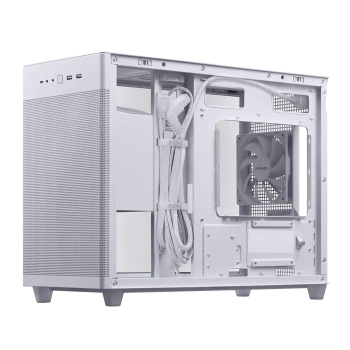 ASUS Prime AP201 Tempered Glass MicroATX ( BLACK / WHITE )