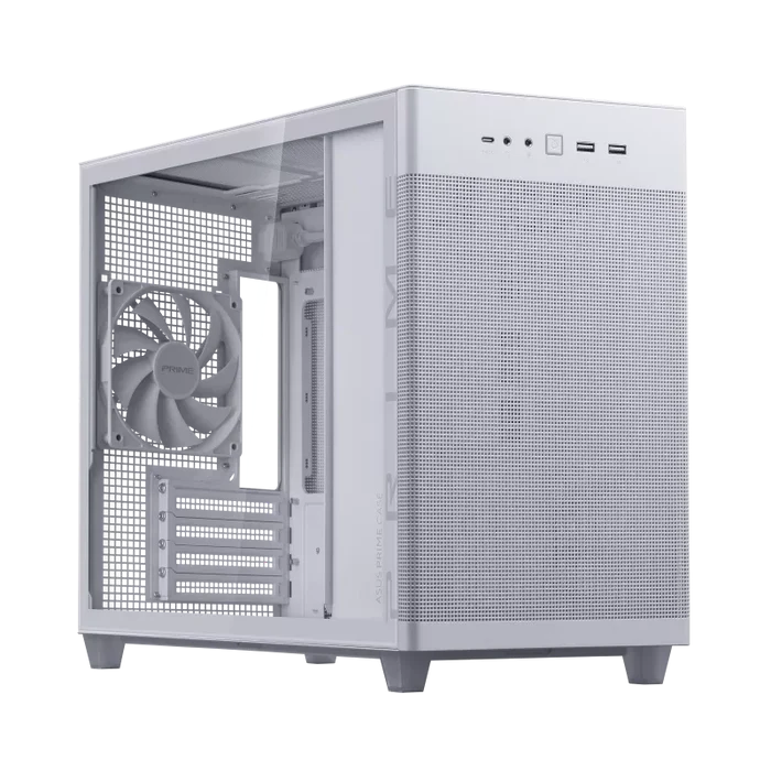 ASUS Prime AP201 Tempered Glass MicroATX ( BLACK / WHITE )