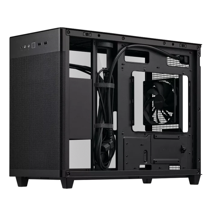 ASUS Prime AP201 Tempered Glass MicroATX ( BLACK / WHITE )
