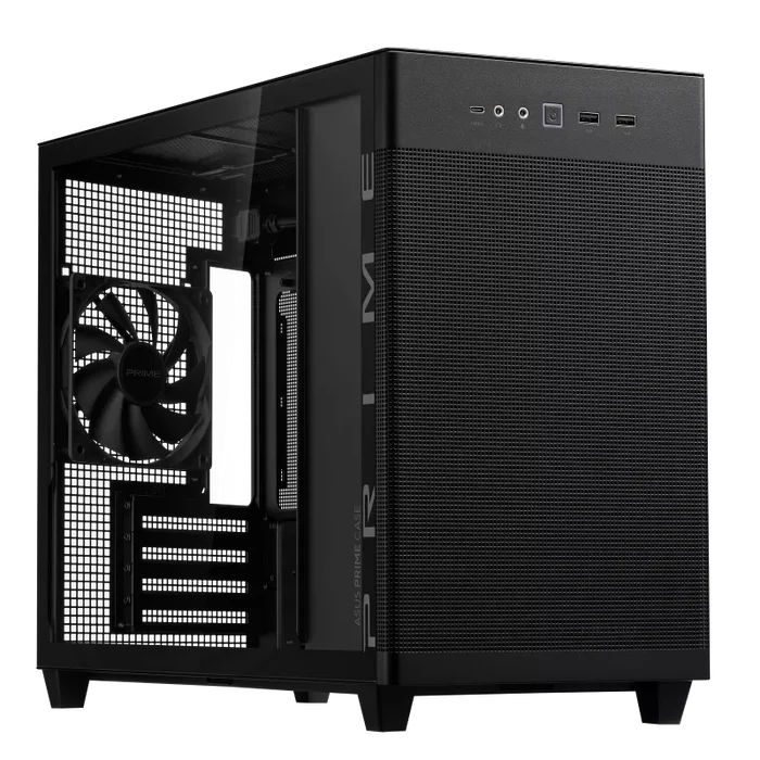 ASUS Prime AP201 Tempered Glass MicroATX ( BLACK / WHITE )