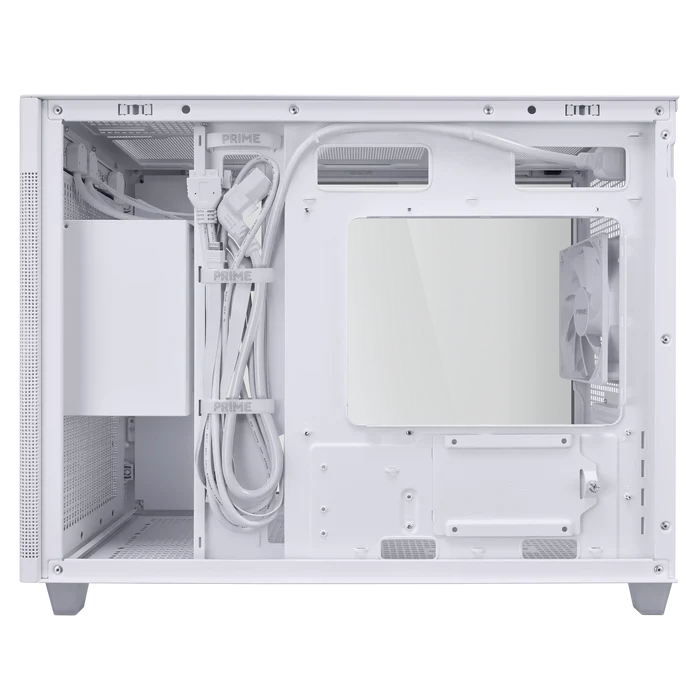 ASUS Prime AP201 Tempered Glass MicroATX ( BLACK / WHITE )