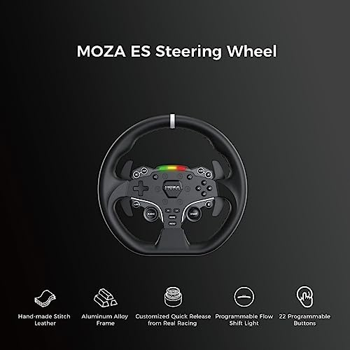 Moza R5 直驅方向盤套裝 for PC