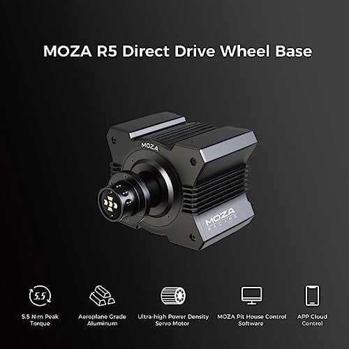 Moza R5 直驅方向盤套裝 for PC