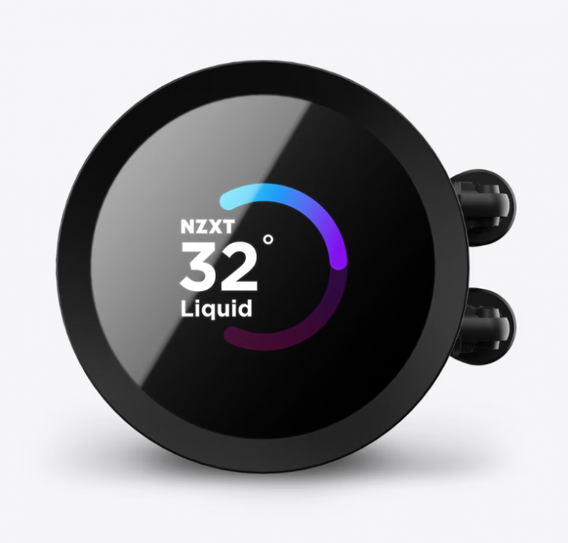 NZXT Kraken 240 RGB 240mm AIO Liquid Cooler with LCD Display and RGB Fans - ( Black / White )