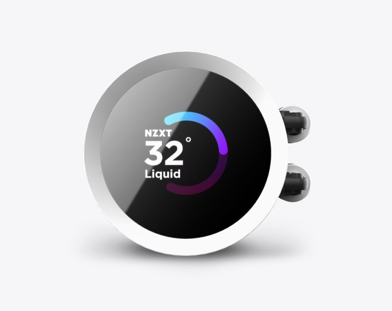 NZXT Kraken 240 RGB 240mm AIO Liquid Cooler with LCD Display and RGB Fans - ( Black / White )