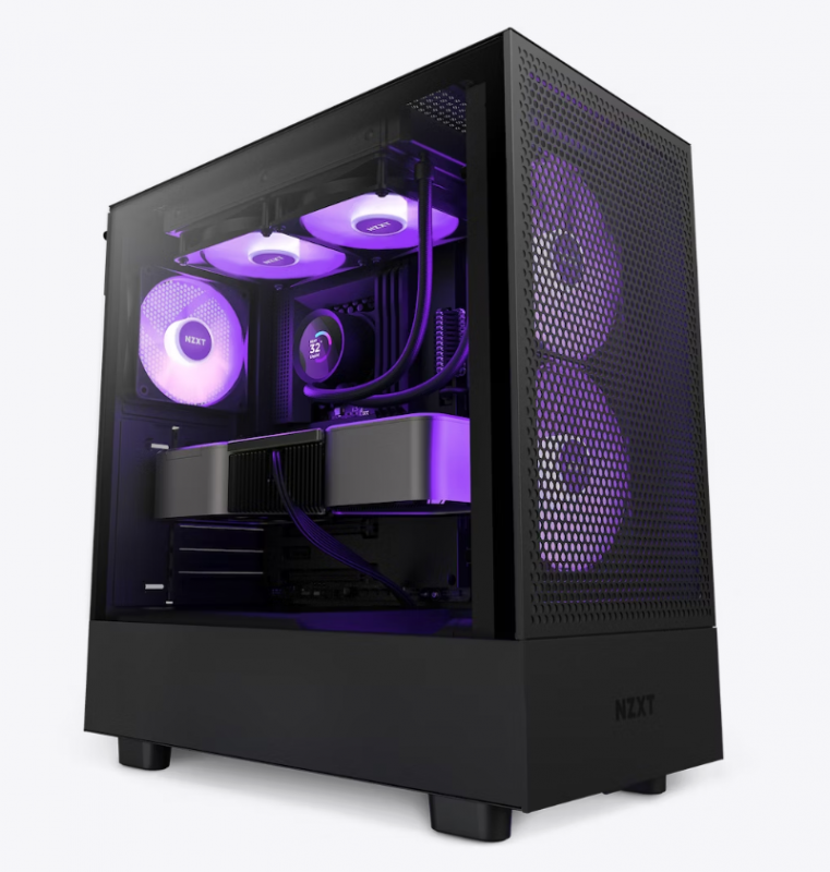 NZXT Kraken 240 RGB 240mm AIO Liquid Cooler with LCD Display and RGB Fans - ( Black / White )
