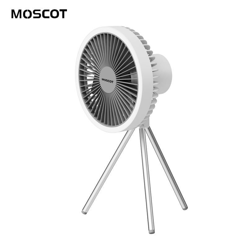 【接受預訂 戶外活動必備】MOSCOT DQ212 靜音無線4合1風扇