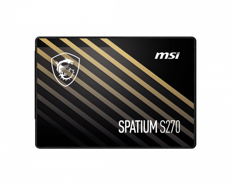 MSI SPATIUM S270 480GB SATA 2.5" SSD [現金/轉數快優惠 $669]