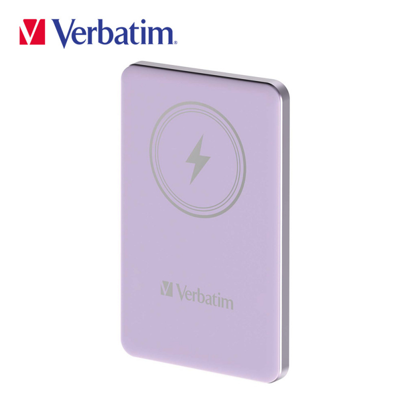 【香港行貨一年保養】Verbatim 5000mAh 磁吸無線流動充電池(#66907/#66908/#66909)