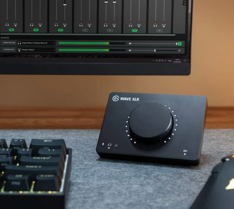 Elgato WAVE XLR - Microphone Interface & Digital Mixing Solution