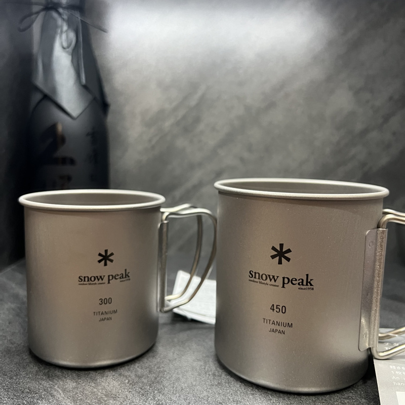 Snow Peak Single Titanium Cup 單層釱杯 馬克杯 300mL/ 450mL