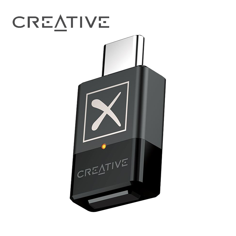 【最新型號 現貨發售】Creative BT-W5 aptX Adaptive 智能藍牙® 5.3 音訊發射器