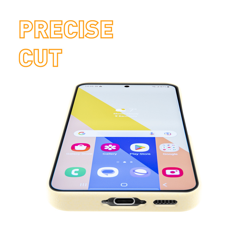 ARMOR Samsung Galaxy S23+ / S23 全真皮電話保護殼_暮光白