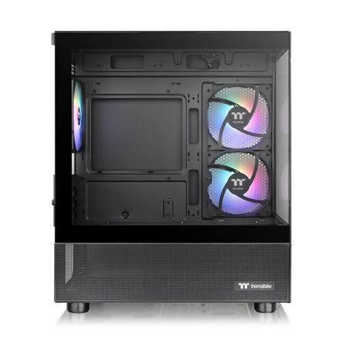 Thermaltake View 170 TG ARGB Micro Chassis - ( Black / White ) ( 預裝3把ARGB風扇 )