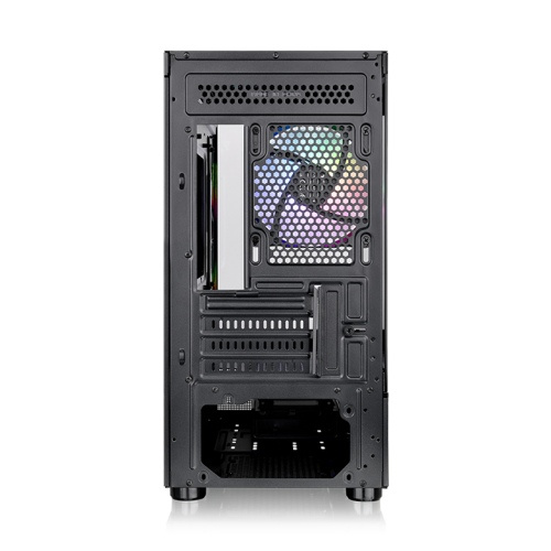 Thermaltake View 170 TG ARGB Micro Chassis - ( Black / White ) ( 預裝3把ARGB風扇 )