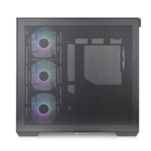 Thermaltake View 380 TG ARGB Mid Tower Chassis - BLACK ( 預裝4把ARGB風扇 )