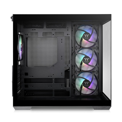 Thermaltake View 380 TG ARGB Mid Tower Chassis - BLACK ( 預裝4把ARGB風扇 )