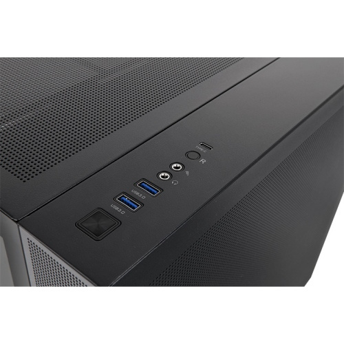 Thermaltake View 380 TG ARGB Mid Tower Chassis - BLACK ( 預裝4把ARGB風扇 )