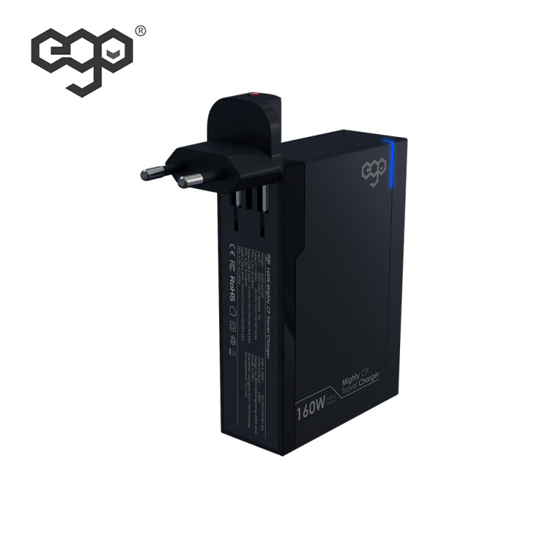 【原裝行貨 一年保養】EGO 160W Mighty 6USB 旅行充電器(EGO-6U160)