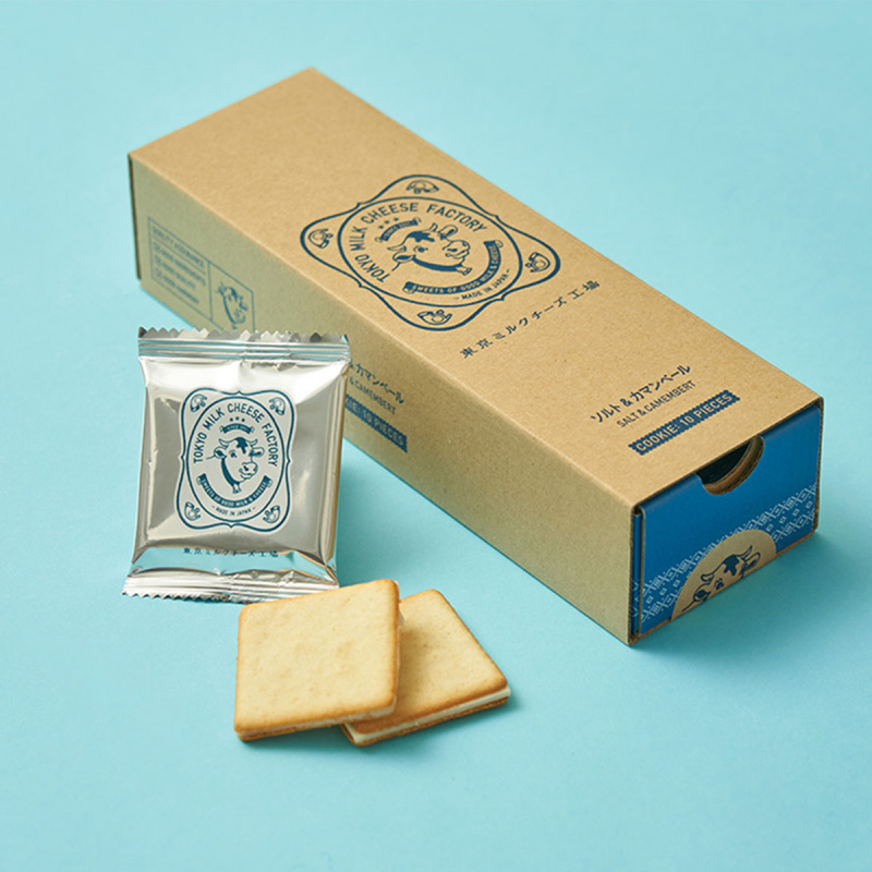 日本Tokyo Milk Cheese 招牌海鹽牛奶芝士 朱古力夾心 戀人曲奇禮盒 (1盒10件)【市集世界 - 日本市集】
