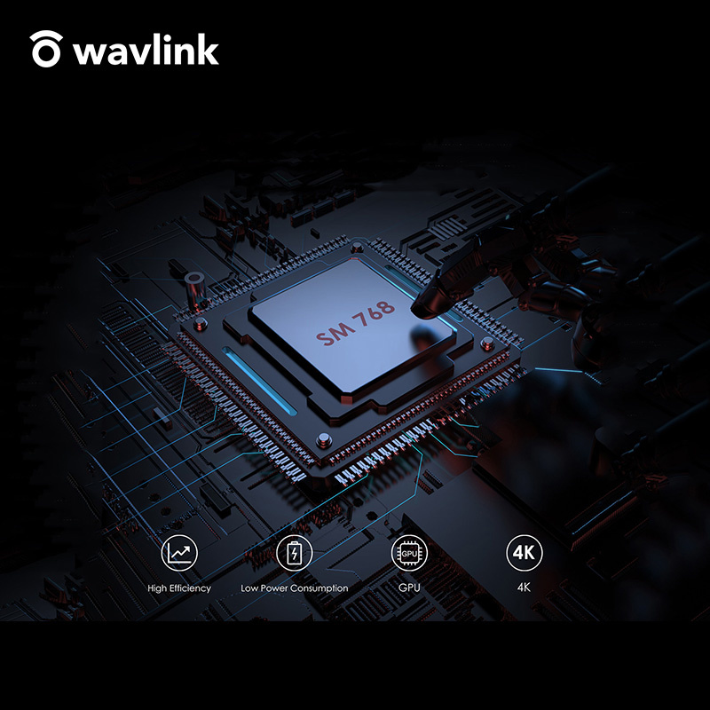 【原裝行貨 一年保養】WavLink UG7602H SMI 4K & 2K 雙 HDMI USB-C 轉接器