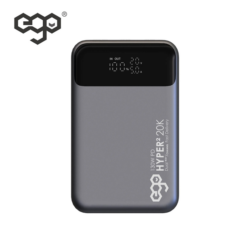 EGO HYPER² 20K 20000mAh 130W PD 行動電源(T151)
