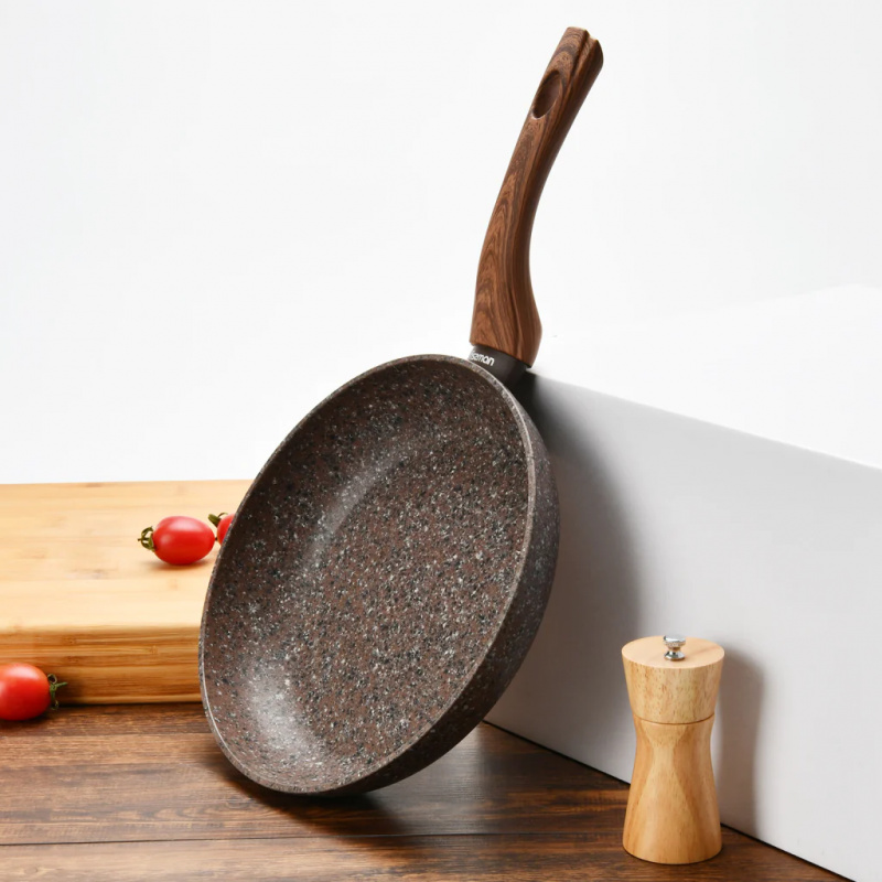 FISSMAN MAGIC BROWN系列 鋁合金製防黏塗層平底鍋 24x4.9cm