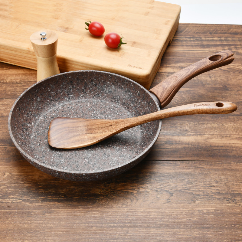 FISSMAN MAGIC BROWN系列 鋁合金製防黏塗層平底鍋 24x4.9cm